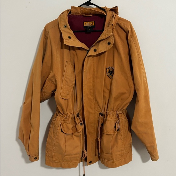 Extremely rare VINTAGE ARIAT jacket with Navy Emblem size large - Picture 2 of 7